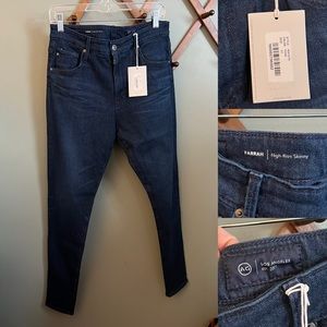 AG Adriano Goldschmied Farrah High Rise Skinny Jeans